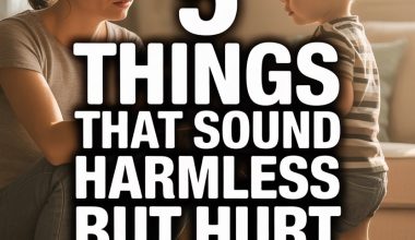 Mother and son having a serious talk about parenting mistakes that may hurt children.