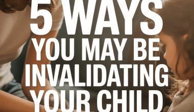 Woman comforting a child, highlighting ways to prevent invalidating your childs feelings.