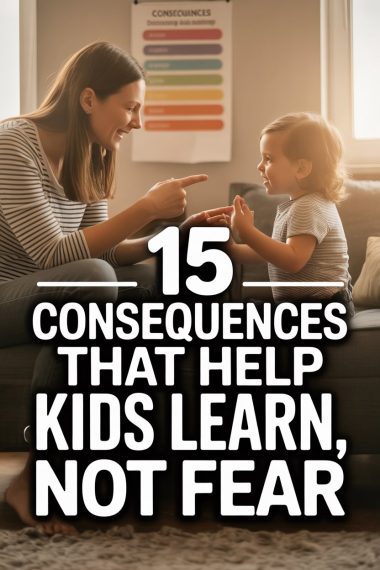 Mother and daughter practicing positive discipline and emotional connection in a cozy, nurturing home environment.