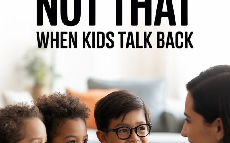 Children engaging with a caring adult, promoting respectful communication and positive parenting strategies.