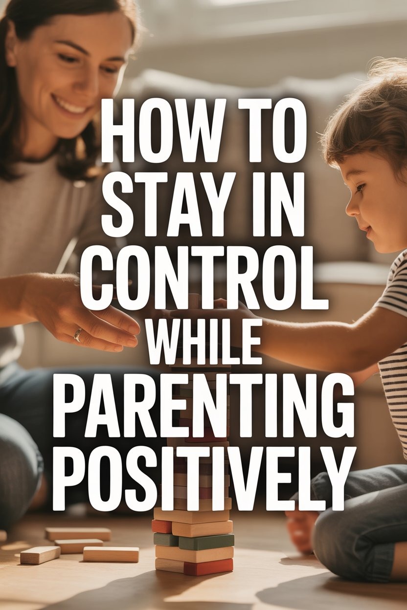 Parent engaging with child in positive, controlled play for nurturing bonding and emotional regulation.