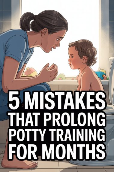 Common potty training mistakes to avoid for successful toddler toilet training.