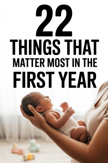 Heartfelt guide to 22 essential milestones in a babys first year of growth and development.