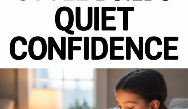 Parenting style fostering quiet confidence through nurturing environment and encouraging independent reading in children.