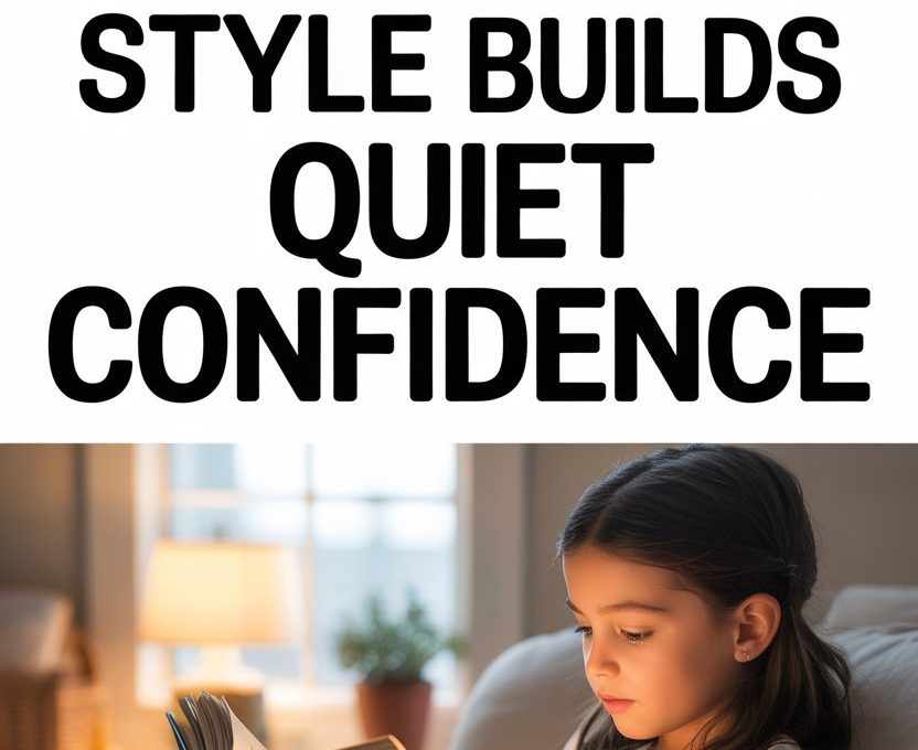 Parenting style fostering quiet confidence through nurturing environment and encouraging independent reading in children.