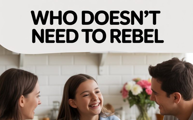 Parenting tips for raising respectful, rebellious-free teenagers with family communication and love.