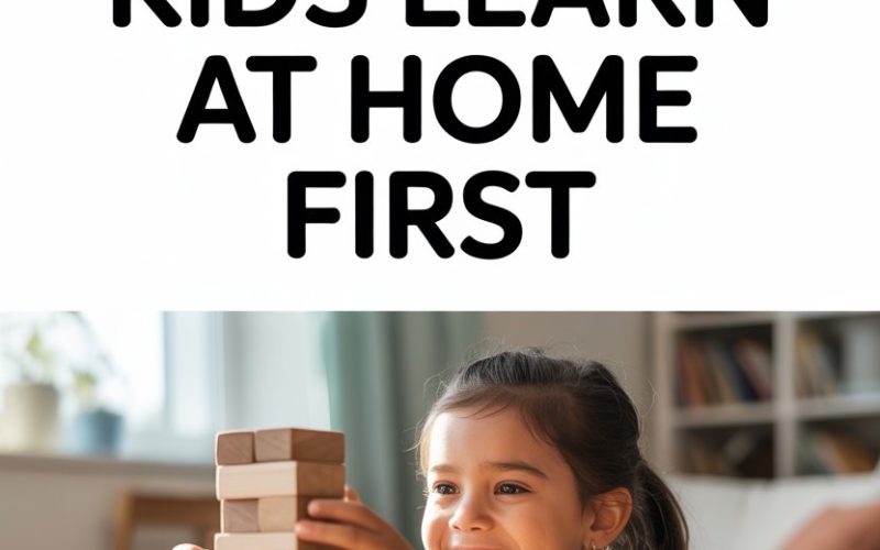 Resilient kids learn patience and problem-solving at home through play and family activities.