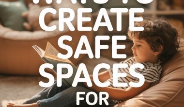 Cozy room with a child reading, creating a safe, calming space for sensitive kids.