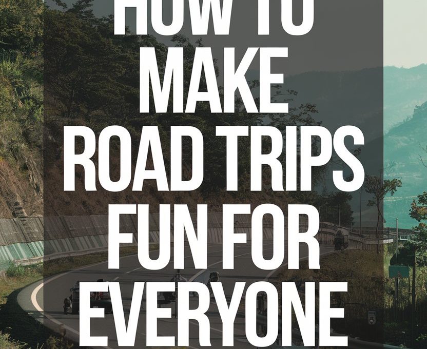Scenic mountain road for fun, family-friendly road trips amid lush green landscapes.