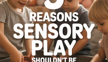 Children engaging in sensory play with sand and textured materials for early childhood development.