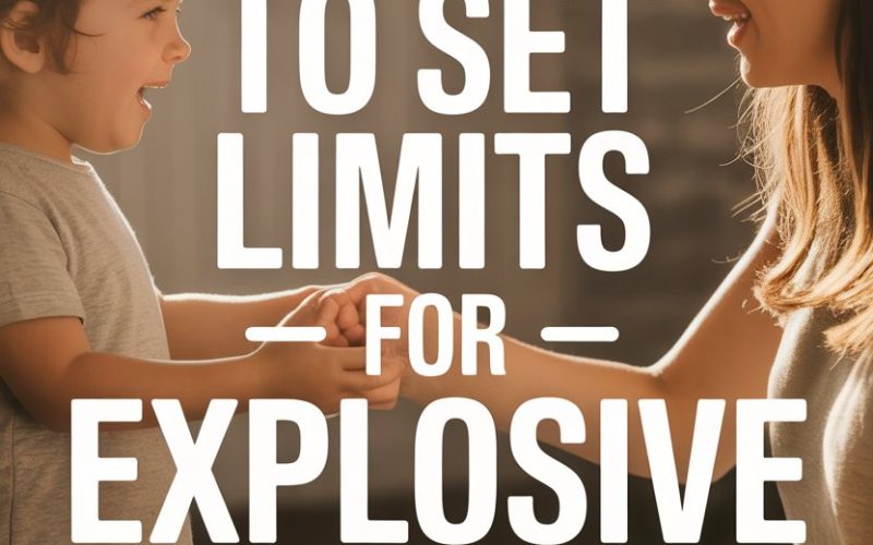 Parent-child bonding and effective strategies for setting limits with explosive kids.