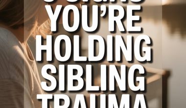Woman reflecting by the water highlighting signs of sibling trauma and emotional healing.