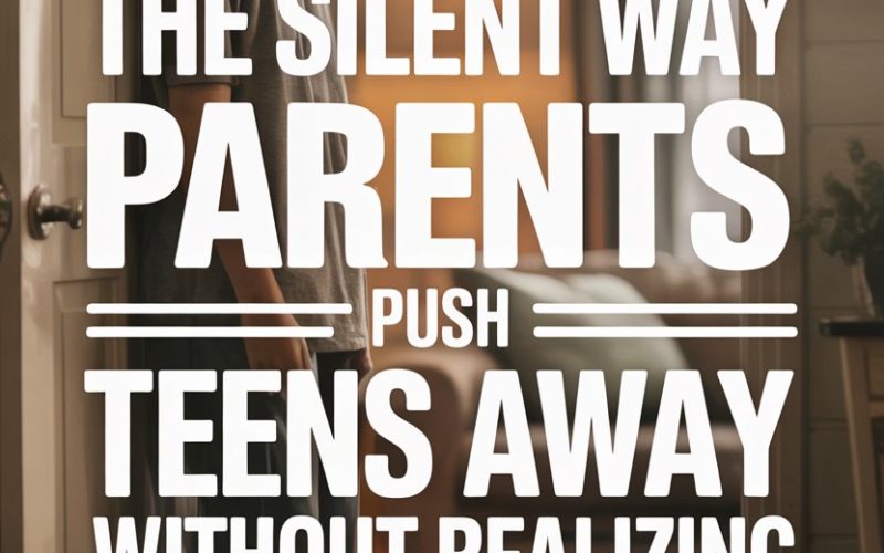 Teen boy feeling lonely and misunderstood in a warm home, highlighting parental silence and teenage emotional distance.