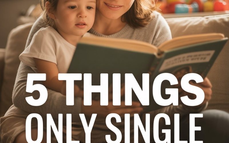 Mom and daughter sharing a heartfelt reading moment in a cozy, family-oriented home.