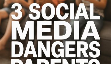 Children using smartphones on sofa highlight social media dangers parents often overlook.
