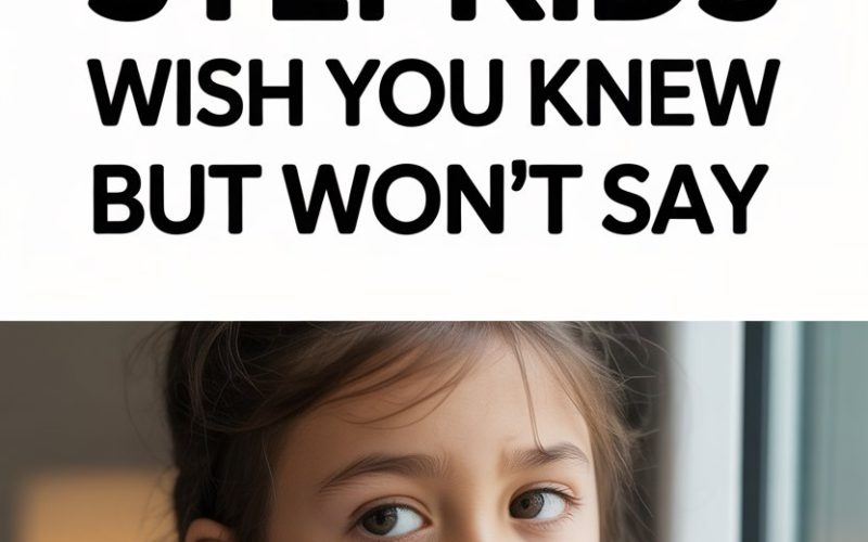 Stepchildrens hidden feelings and unspoken truths in blended family relationships.