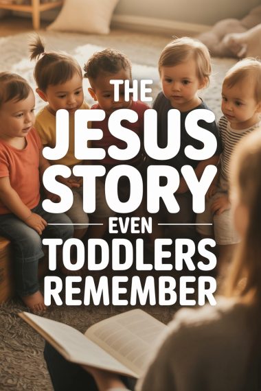 Children listening attentively to Jesus story during a joyful early childhood Bible lesson.