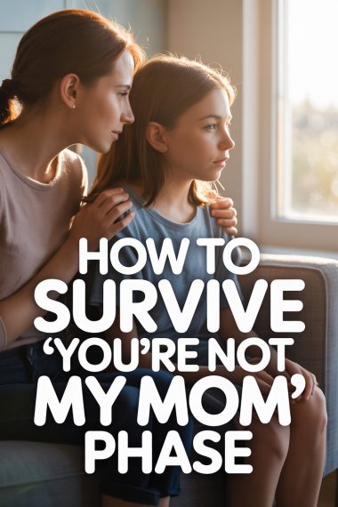 Supportive mother comforting teen during emotional moment in a cozy, introspective parent-teen relationship scene.