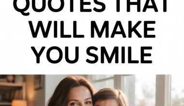 Joyful mother and daughter embracing with smile, celebrating loving mom quotes and maternal bond.