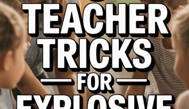 Teacher engaging energetic children with effective classroom strategies.