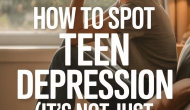 Teen depression awareness: recognizing signs beyond moodiness in a reflective young person indoors.