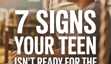 Teen contemplating signs theyre unprepared for the real world outdoors.