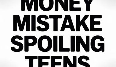 Teen spending mistakes and financial pitfalls amid consumerism and digital shopping temptation.