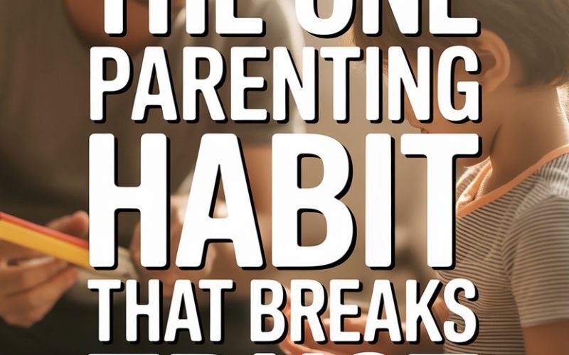 Parent and child sharing an emotional moment highlighting trust-breaking parenting habits.