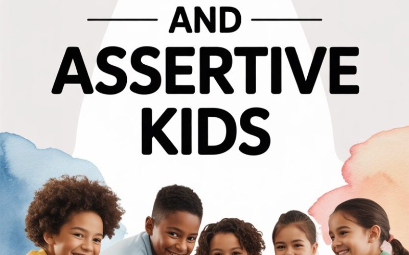 Children demonstrating confidence and unity, emphasizing the importance of raising strong, assertive kids.