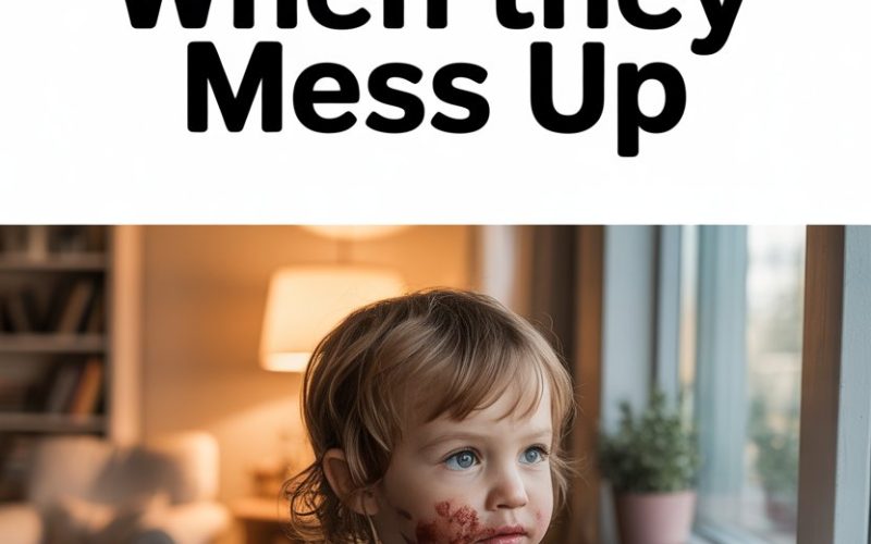 Understanding what kids need when they mess up and feel remorseful.