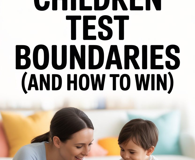 Understanding why children test boundaries and effective parenting strategies for positive behavior.