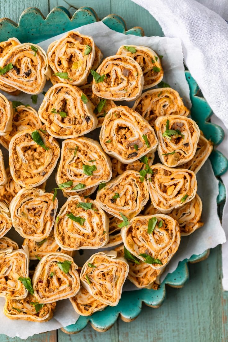 fiesta-roll-ups-recipe Delightfully Cheesy Mexican Pinwheels with Herbs