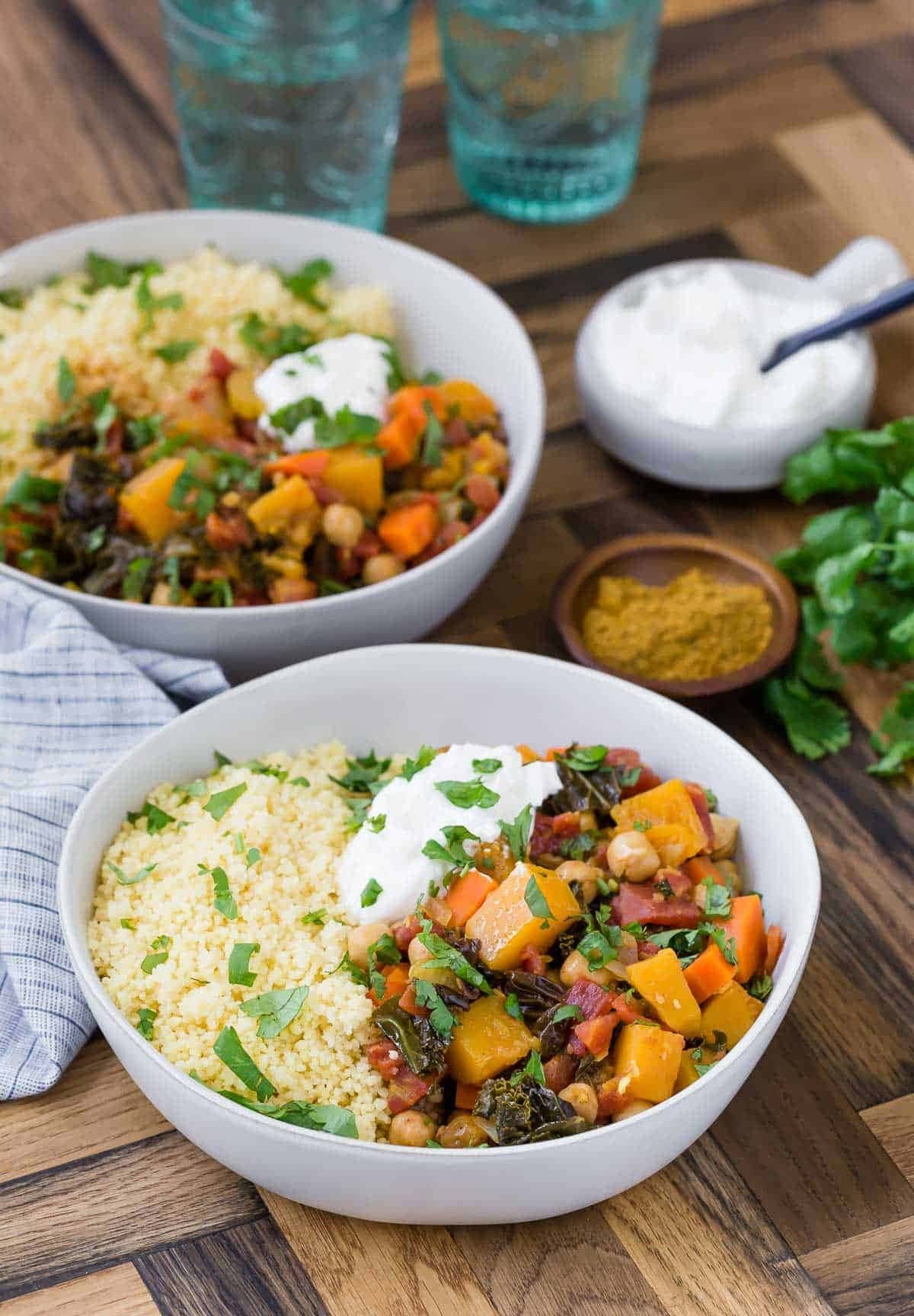 moroccan-stew-with-butternut-squash-and-chickpeas Homemade Moroccan Stew with Butternut Squash and Chickpeas