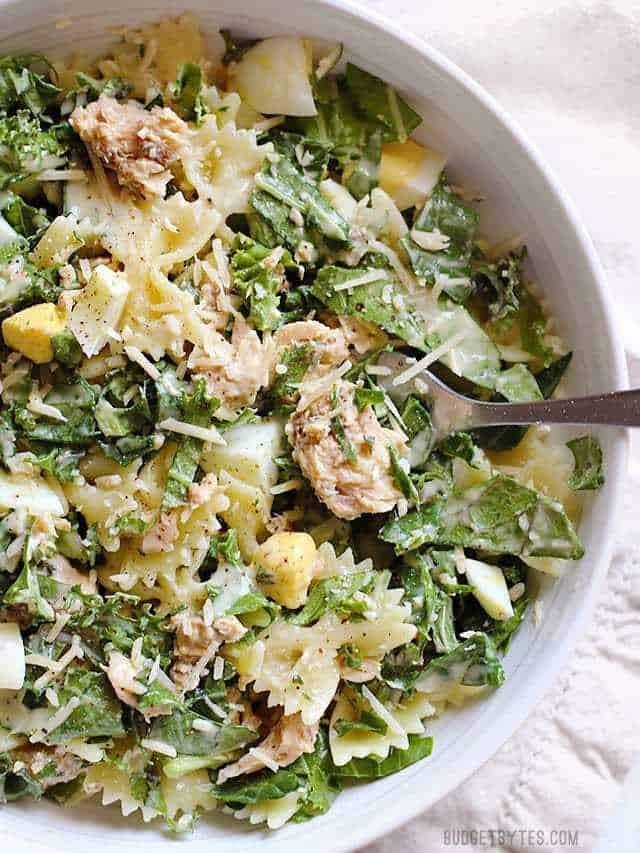 kale-salmon-caesar-salad Kale Salmon Caesar Salad