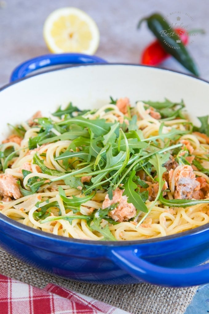 salmon-pasta Salmon Pasta