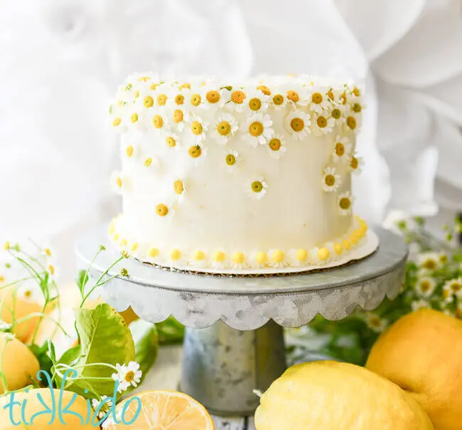 Honey Chamomile Tea Cake