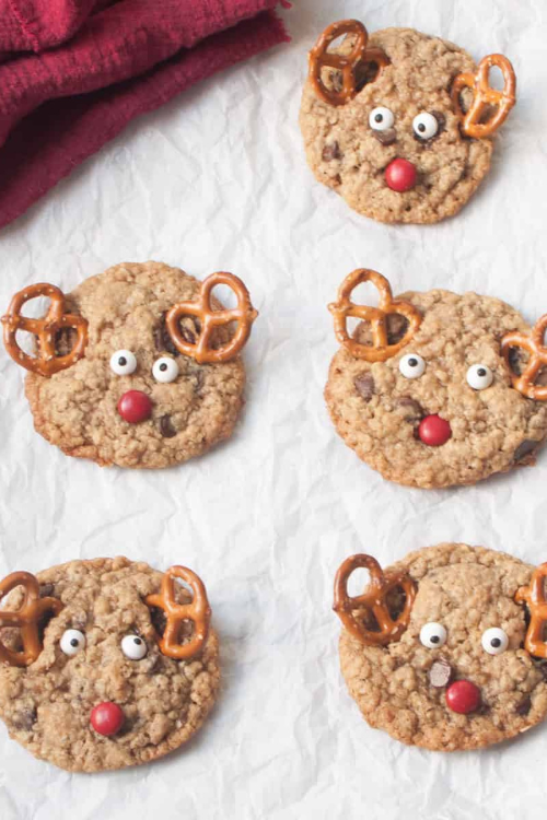 Christmas Oatmeal Cookies