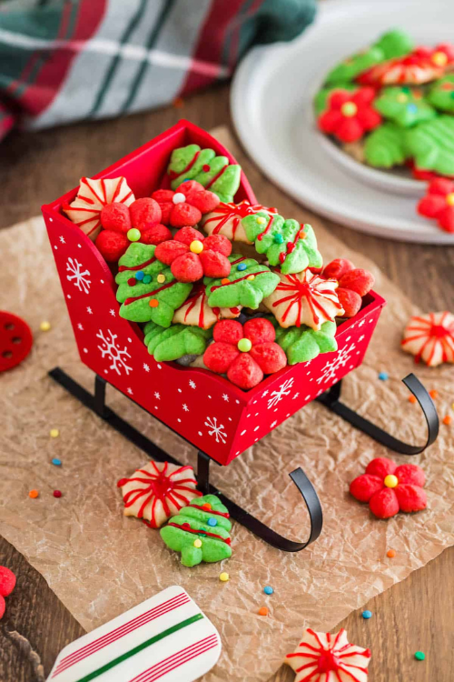 Christmas Spritz Cookies