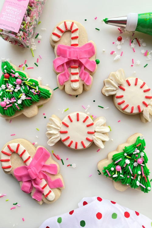 Peppermint Christmas Cookies