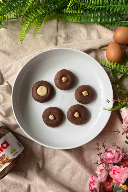 3 Ingredient Nutella Cookies