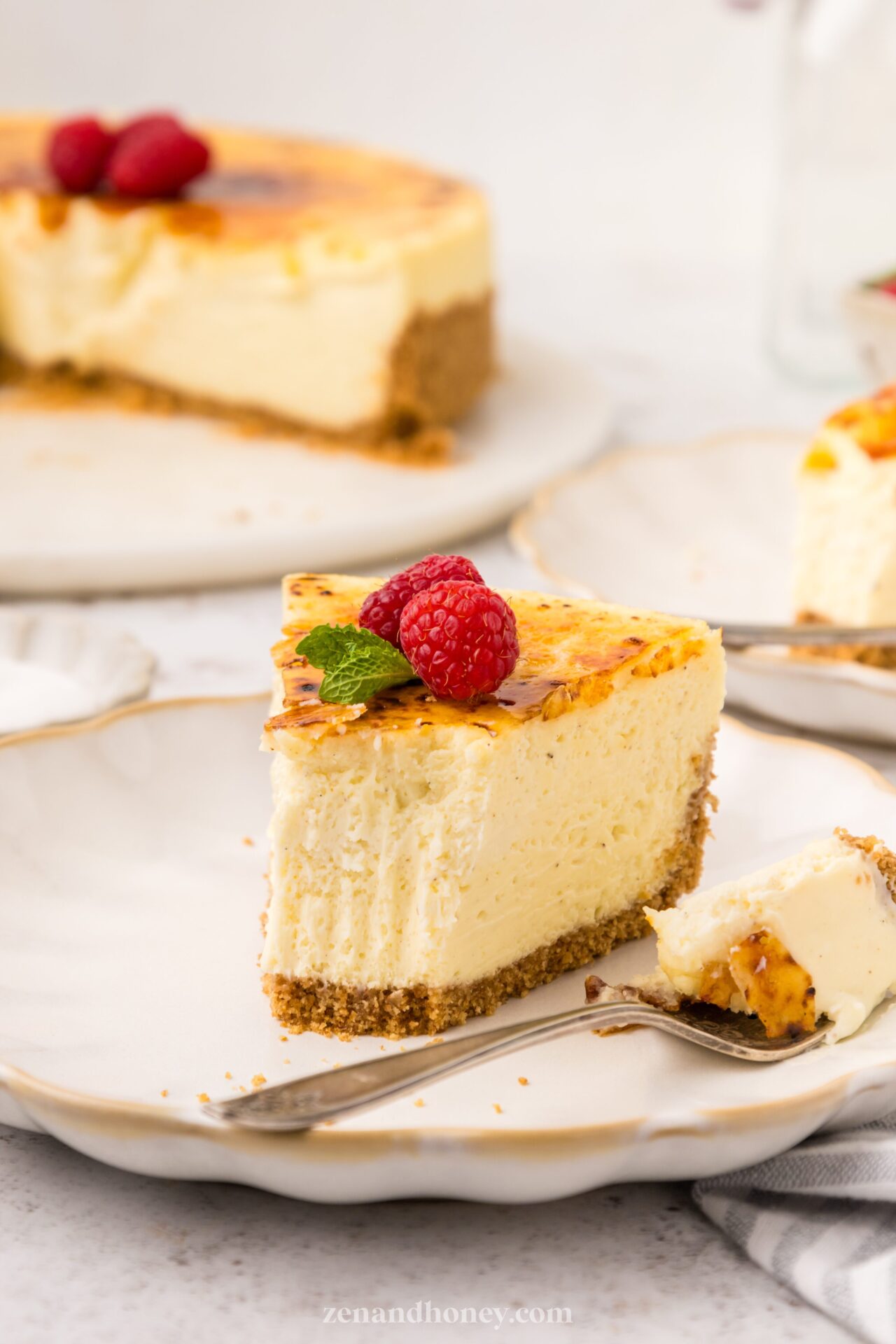 Crème Brûlée Cheesecake