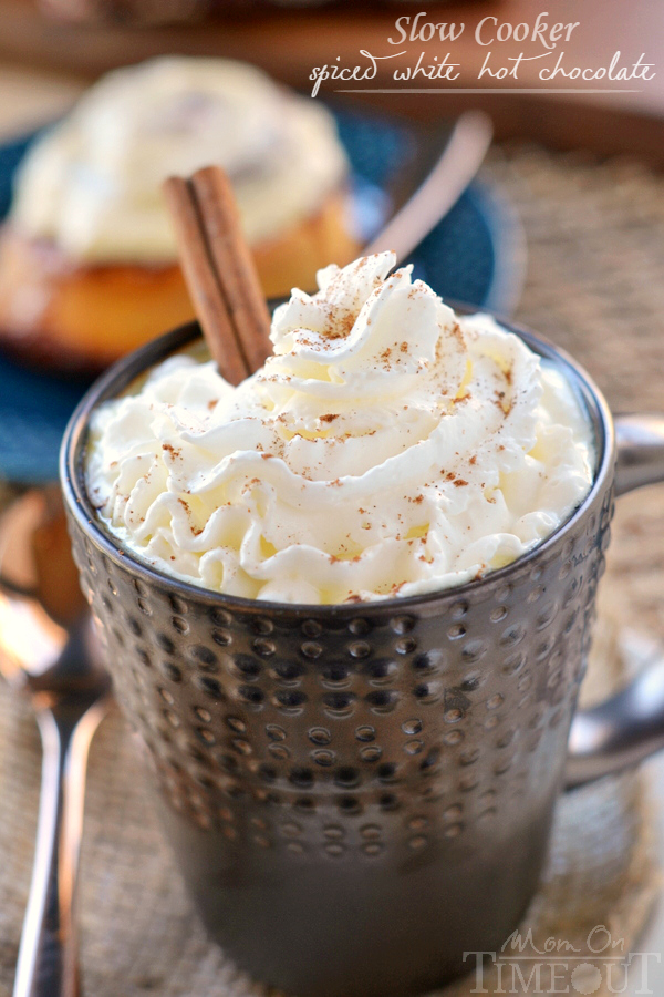 Spiced White Hot Chocolate