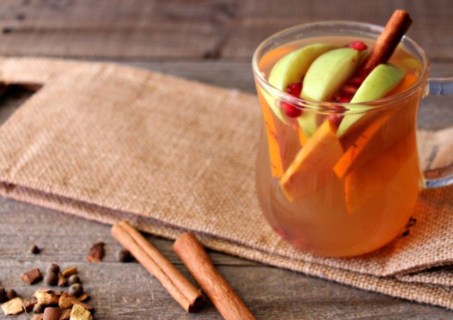 Fall Harvest Hot Apple Cider