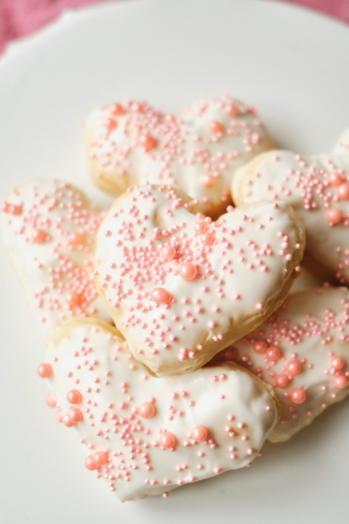 Heart Shaped Donuts