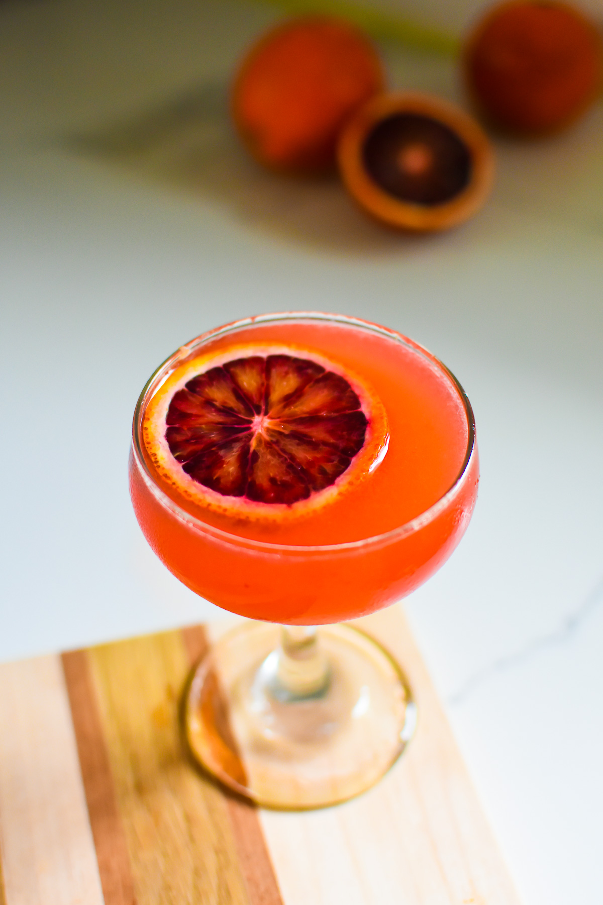 Blood Orange Gin Martini