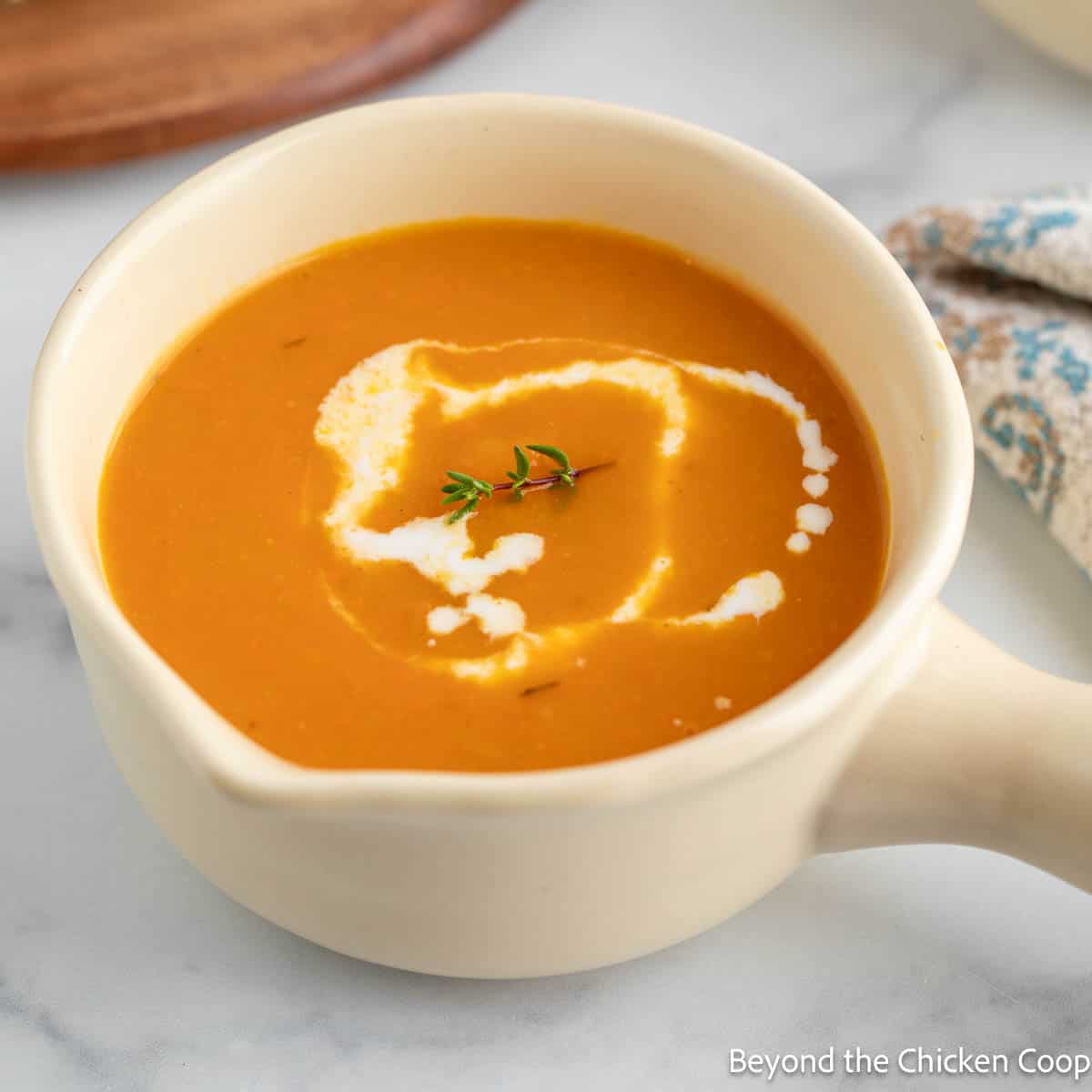 Butternut Squash Carrot Soup