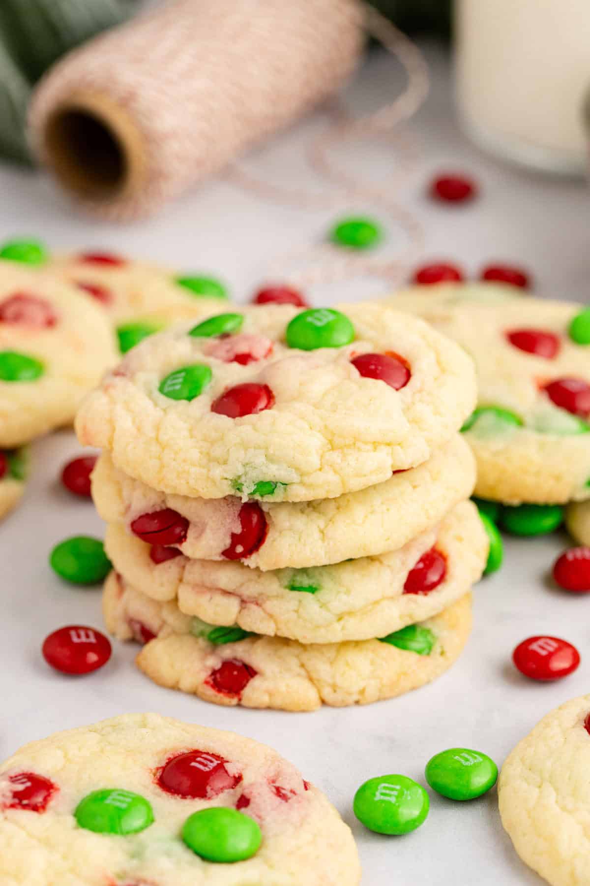 Cake Mix Christmas Cookies