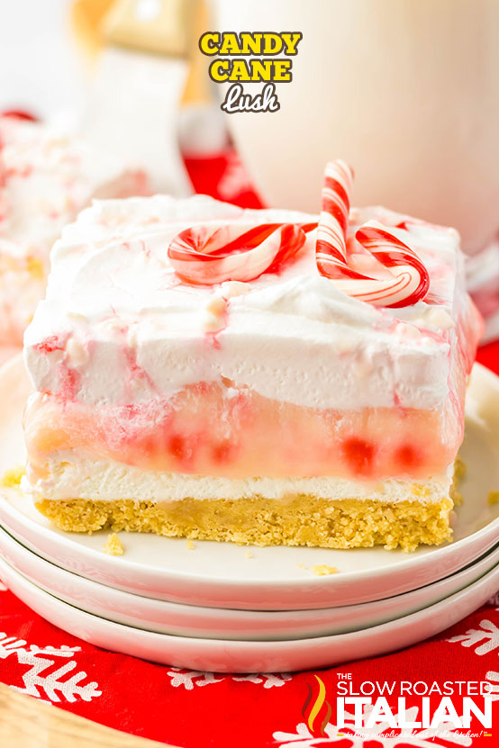 Candy Cane Lush Dessert