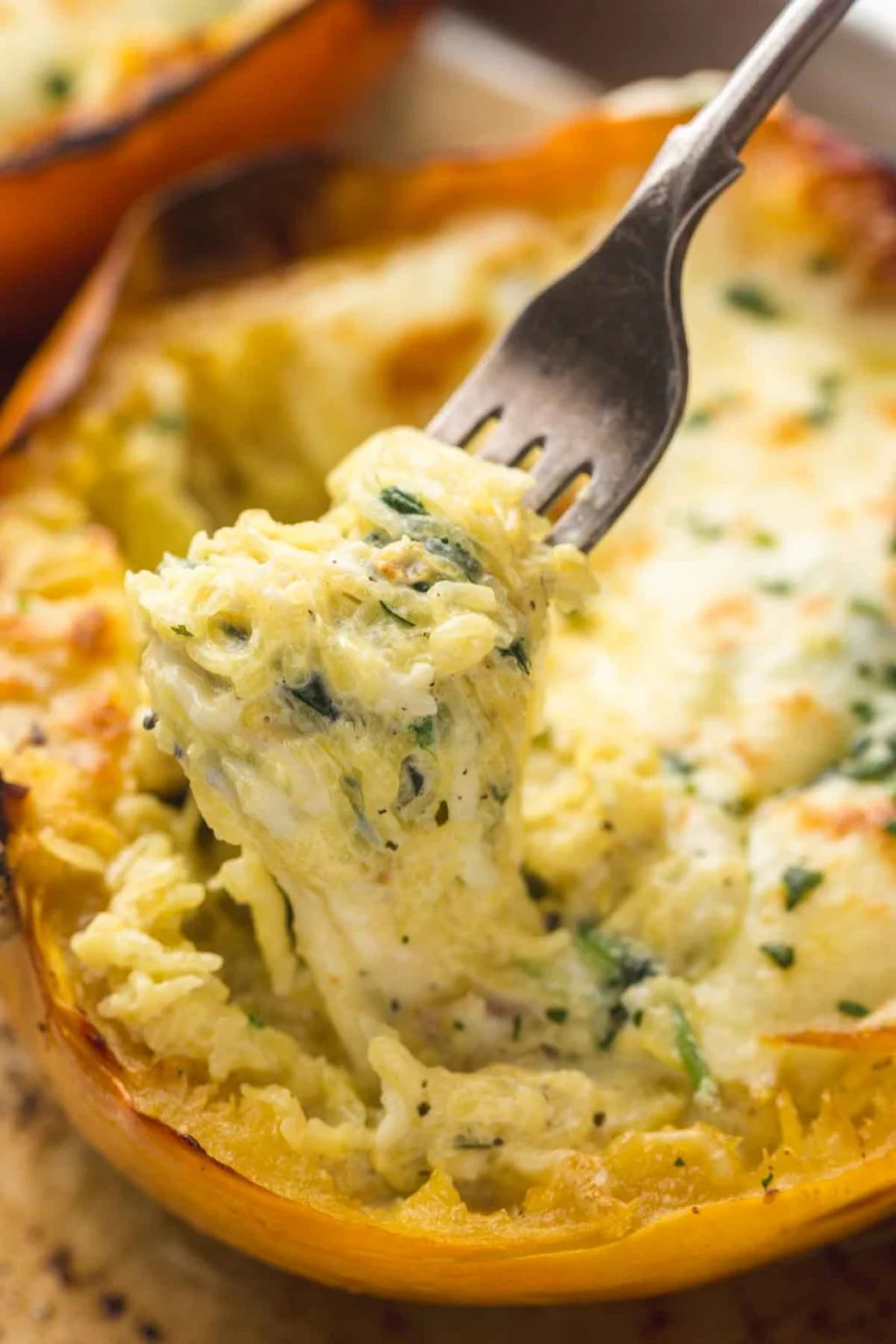 Cheesy Spaghetti Squash Recipe