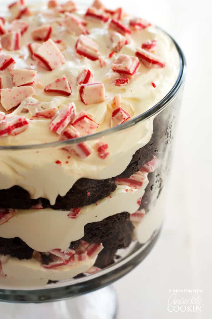 Peppermint Chocolate Trifle